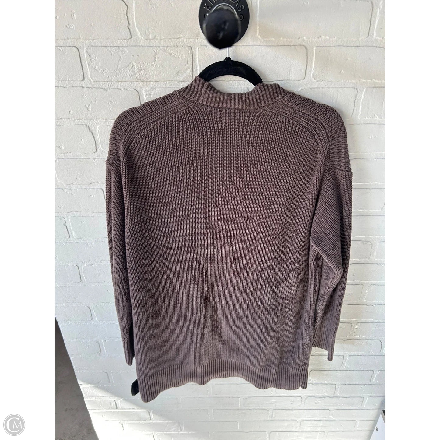 Sweater Cardigan By Clothes Mentor In Brown, Size: Xxl