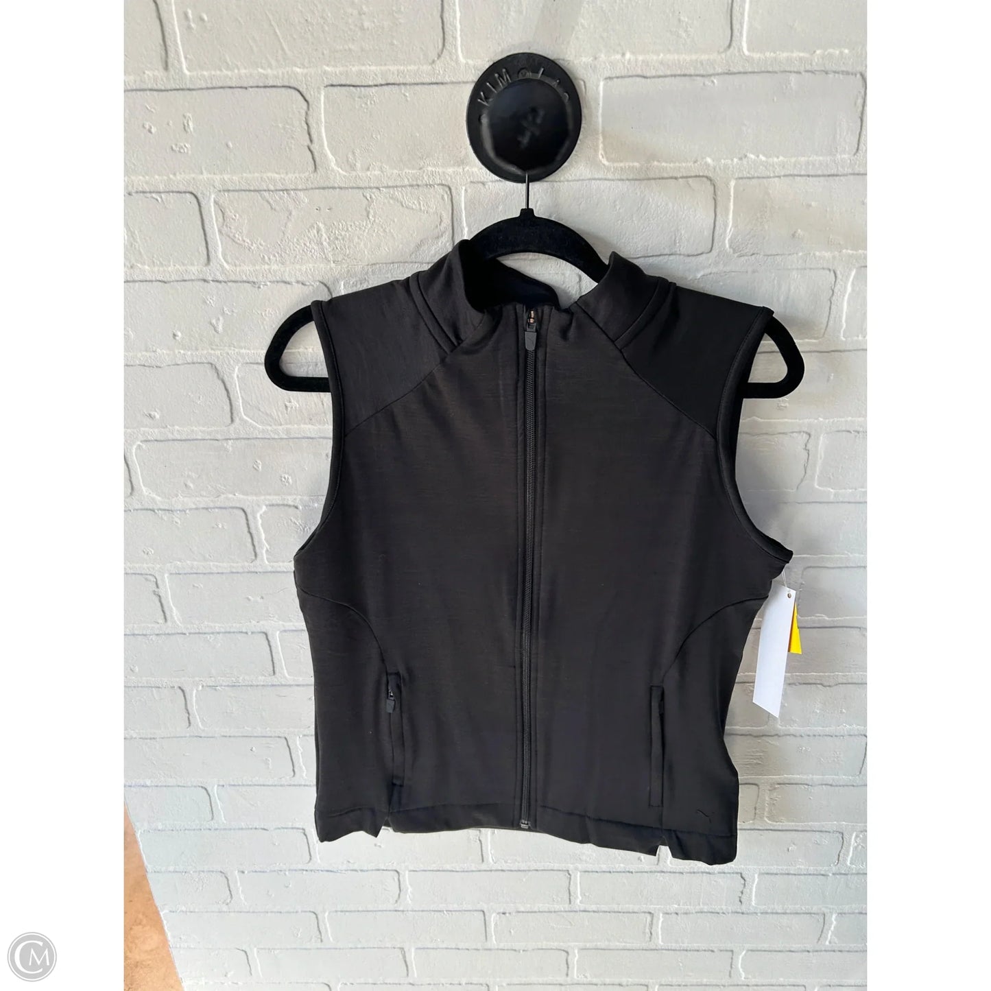 Athletic Tank Top By Puma In Black, Size: S