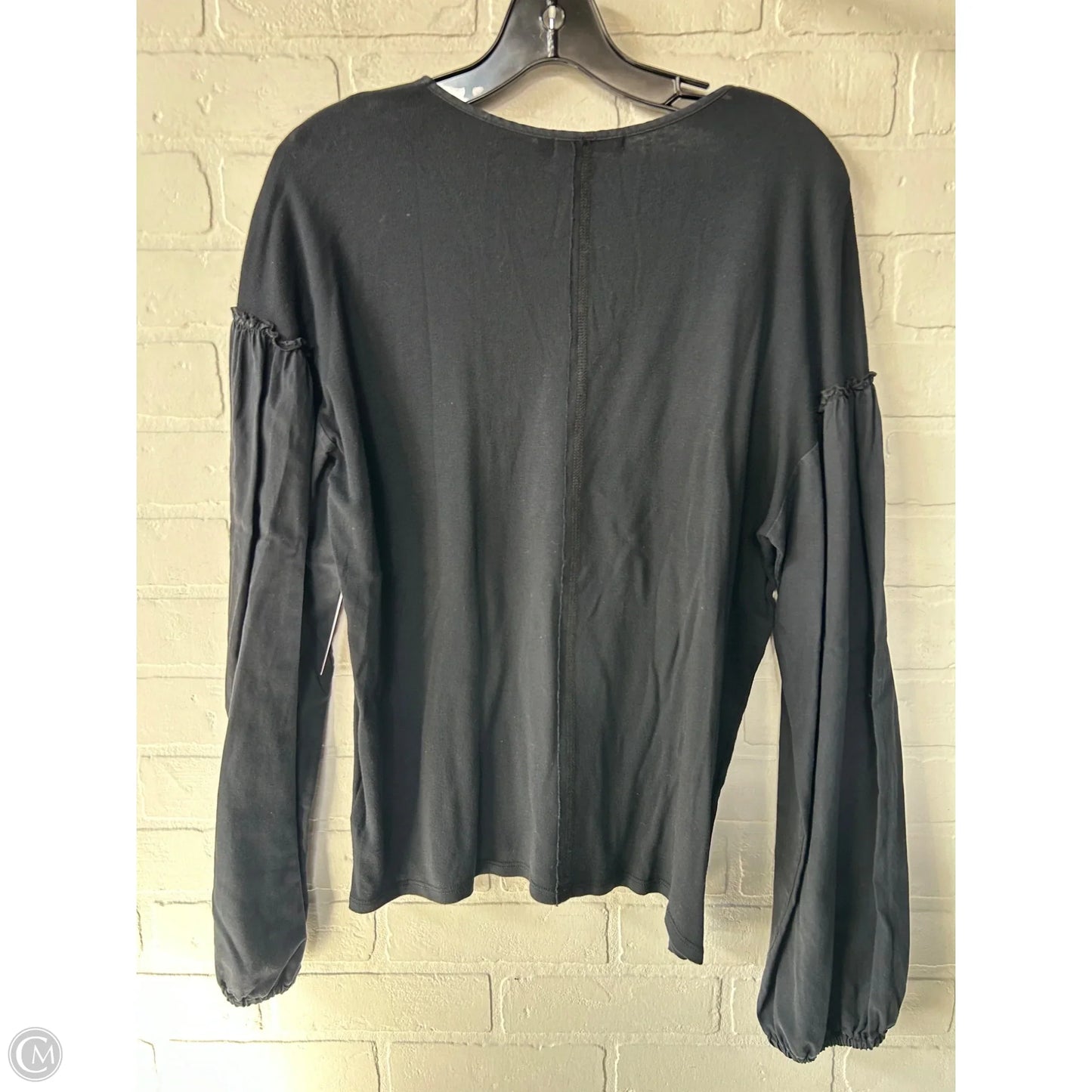 Top Long Sleeve By Red Haute In Black, Size: M
