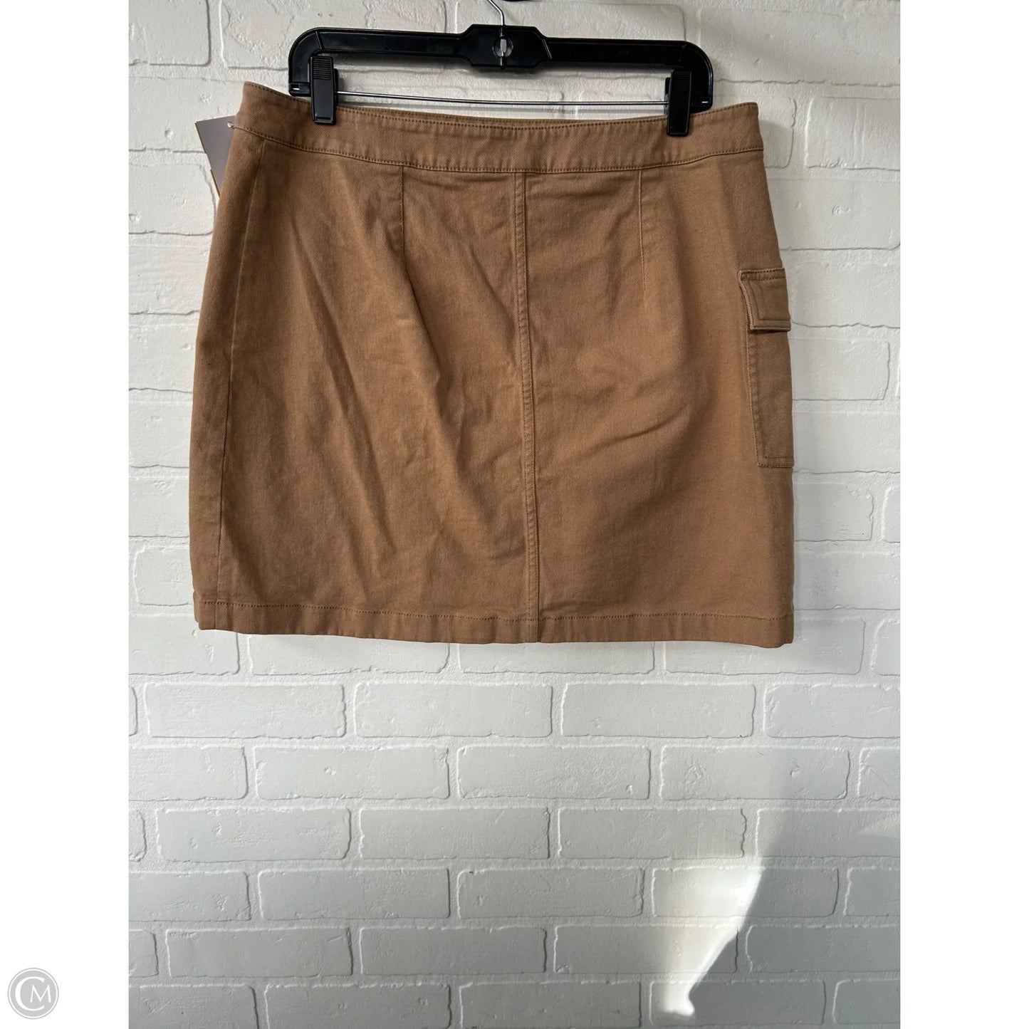 Skirt Mini & Short By Loft In Tan, Size: 12