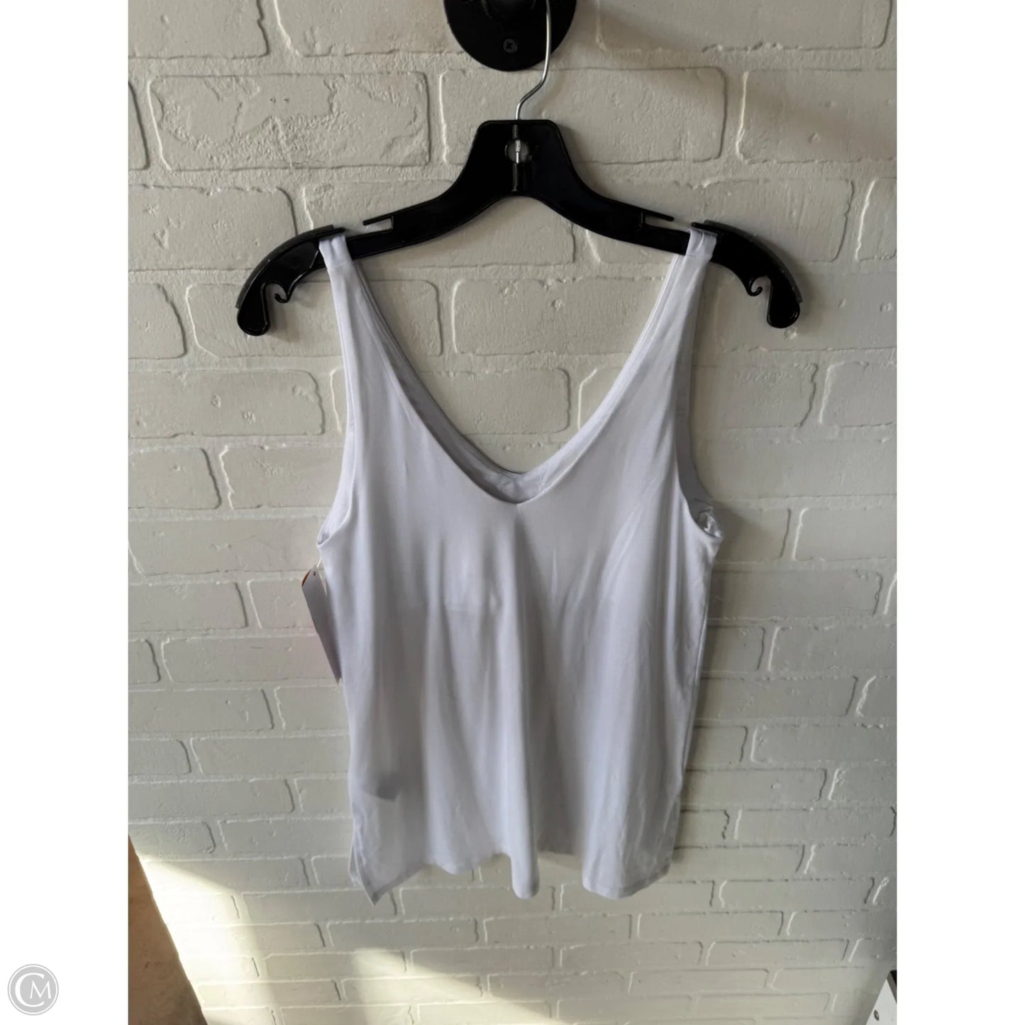 Athletic Tank Top By Athleta In White, Size: M