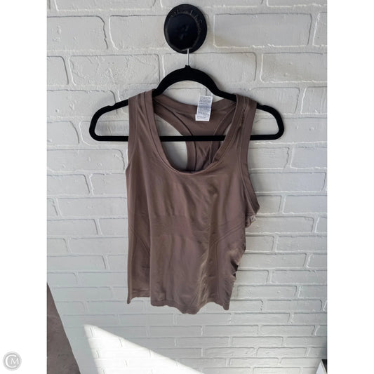 Athletic Tank Top By Athleta In Brown, Size: L