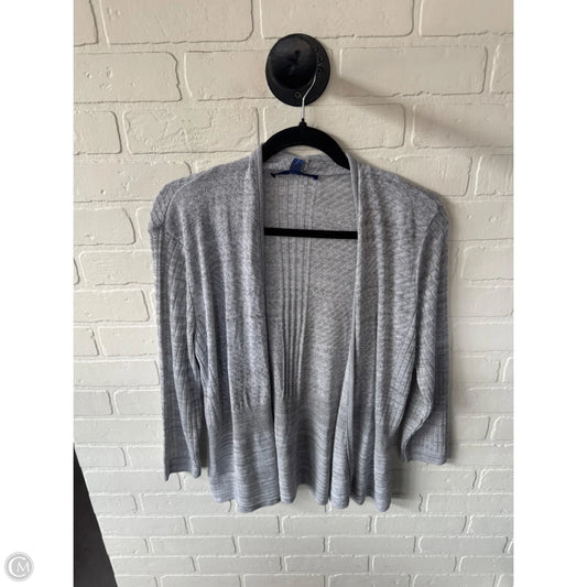 Cardigan By Apt 9 In Grey, Size: M