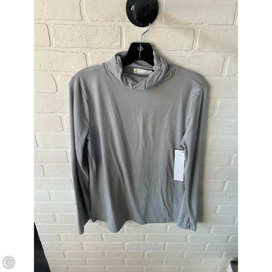 Top Long Sleeve Basic By Zenana In Grey, Size: Xl