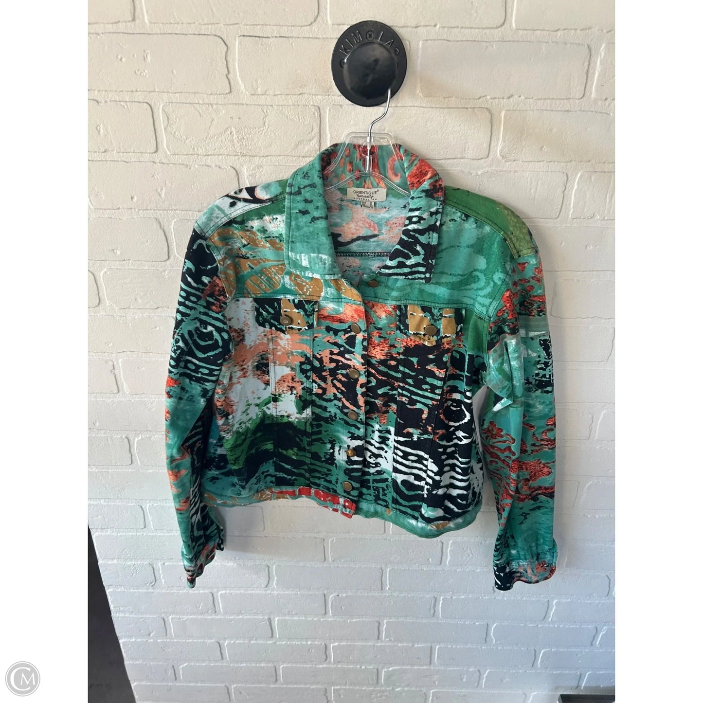 Jacket Other By Clothes Mentor In Blue & Green, Size: S