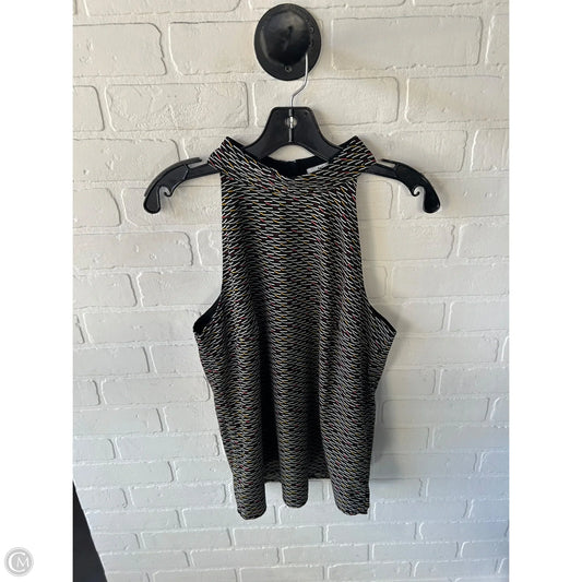 Top Sleeveless By White House Black Market In Black & Red, Size: M