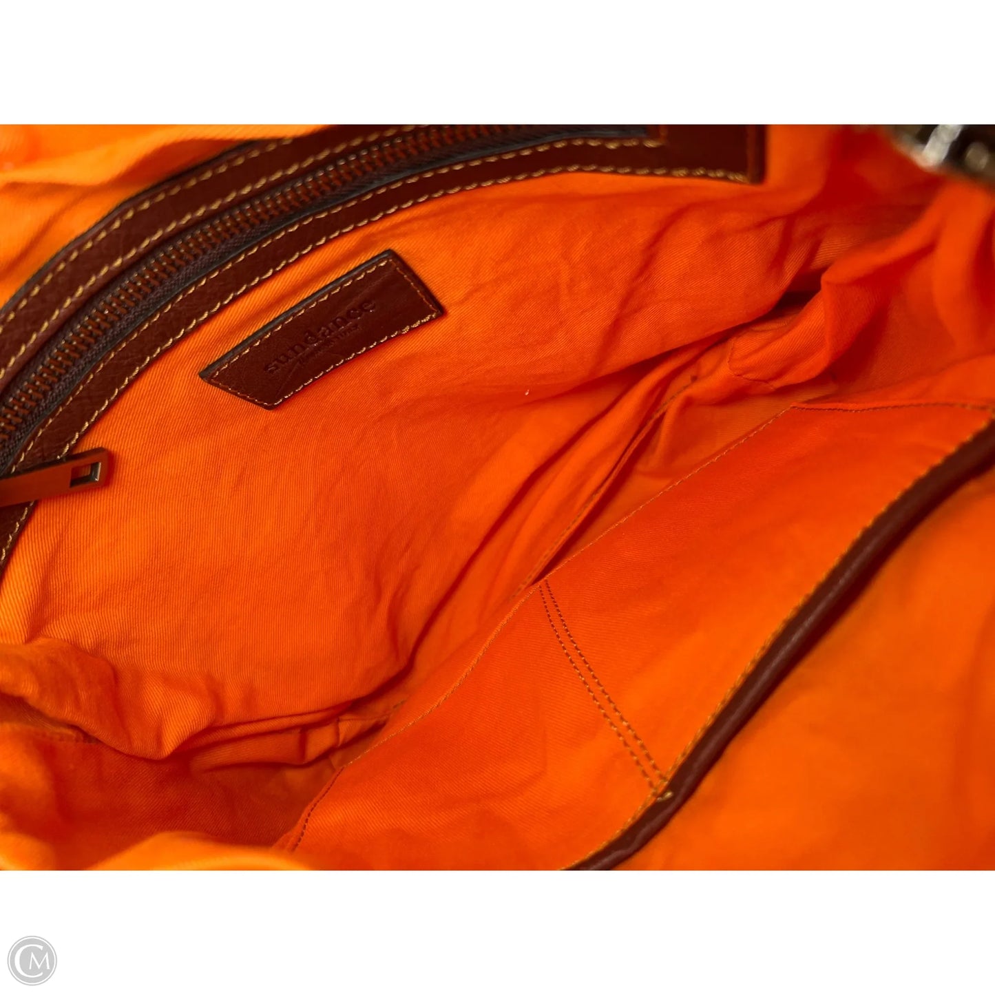 Crossbody Leather By Sundance, Size: Medium