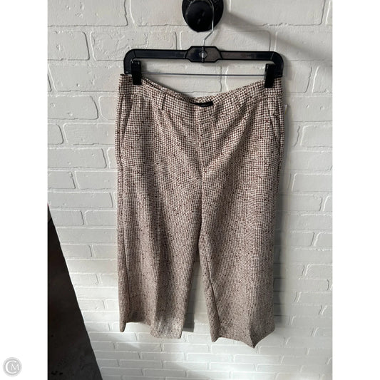 Pants Dress By Banana Republic In Brown & Cream, Size: 6