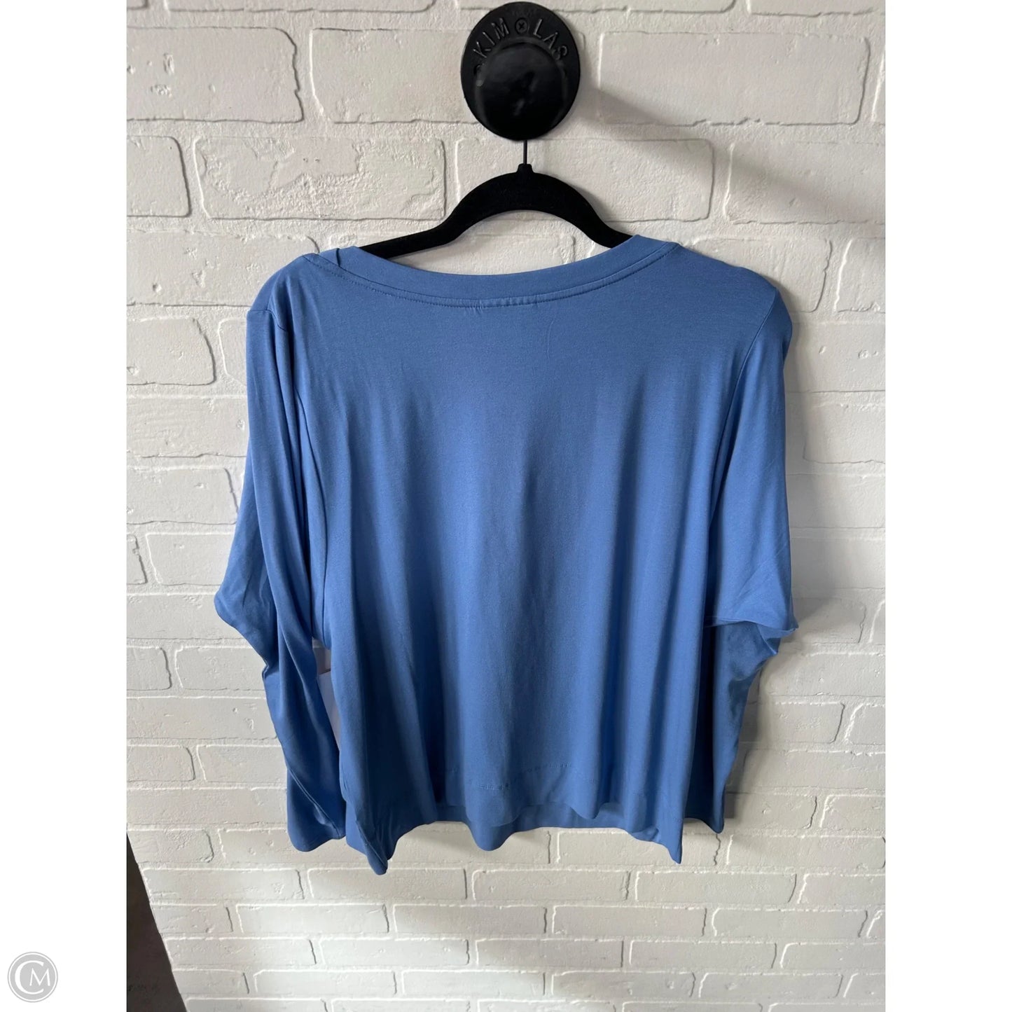 Top Long Sleeve Basic By J. Jill In Blue, Size: S