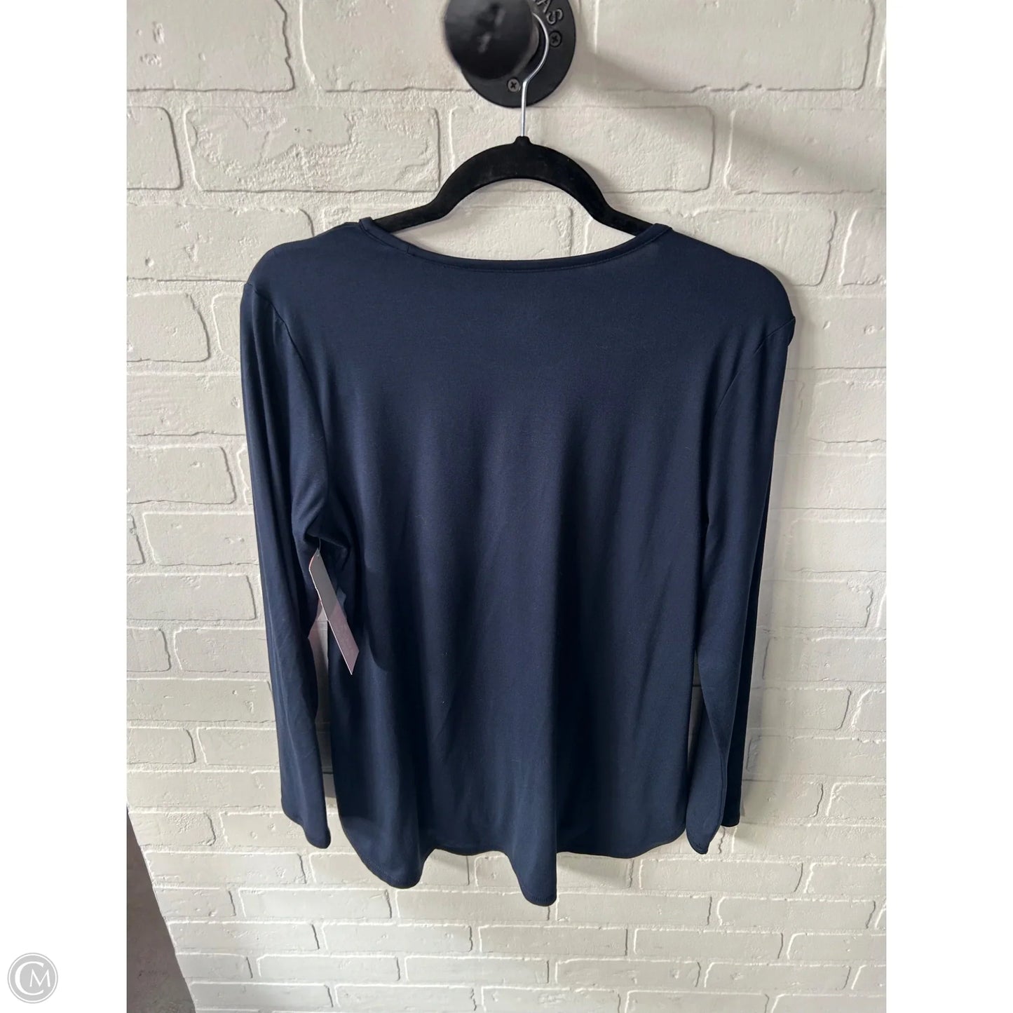Top Long Sleeve Basic By J. Jill In Blue, Size: S