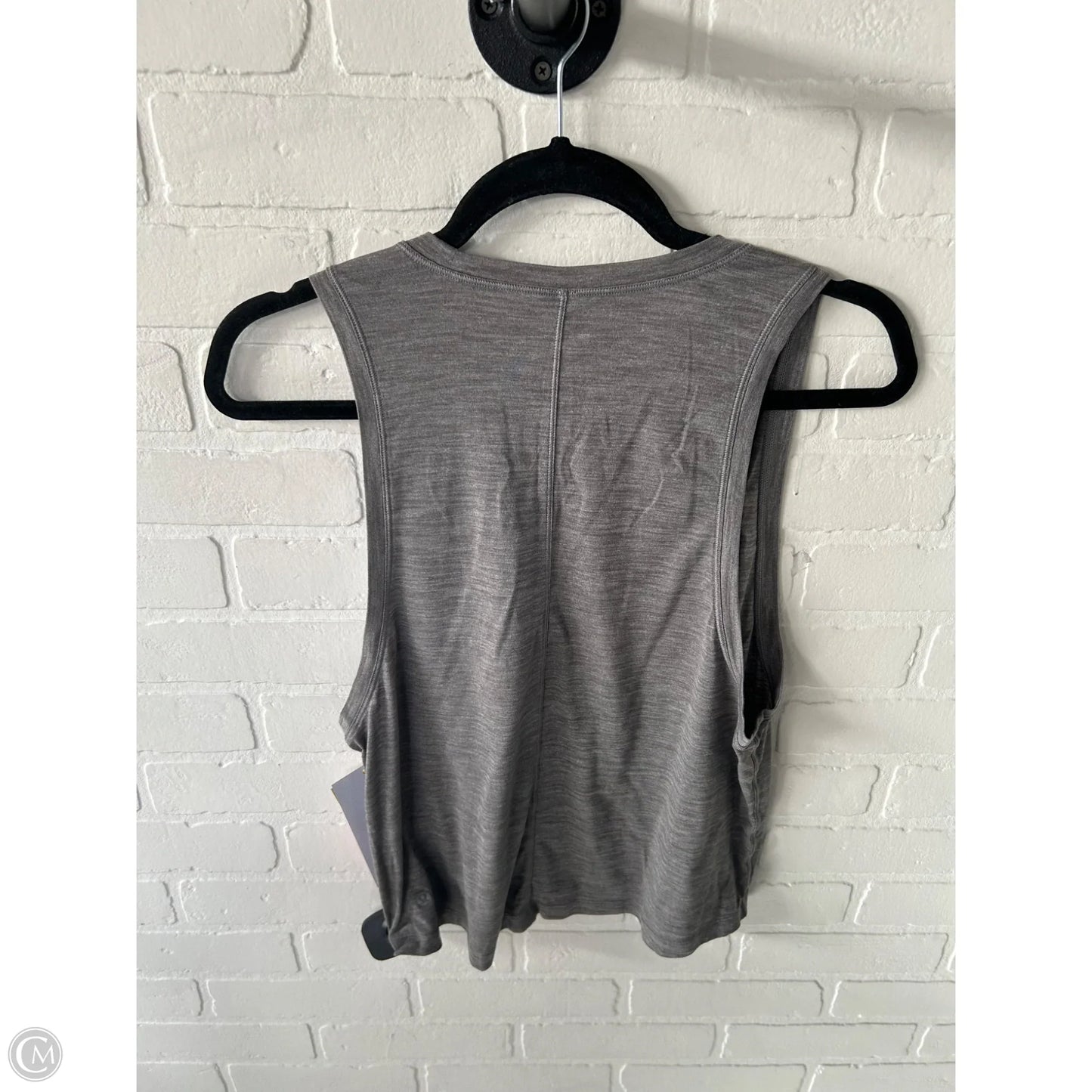 Athletic Tank Top By Lululemon In Grey, Size: S