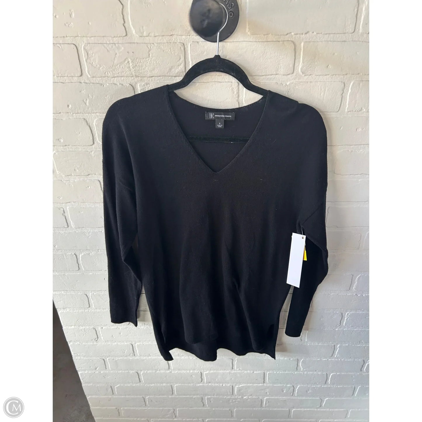 Sweater By Inc In Black, Size: S