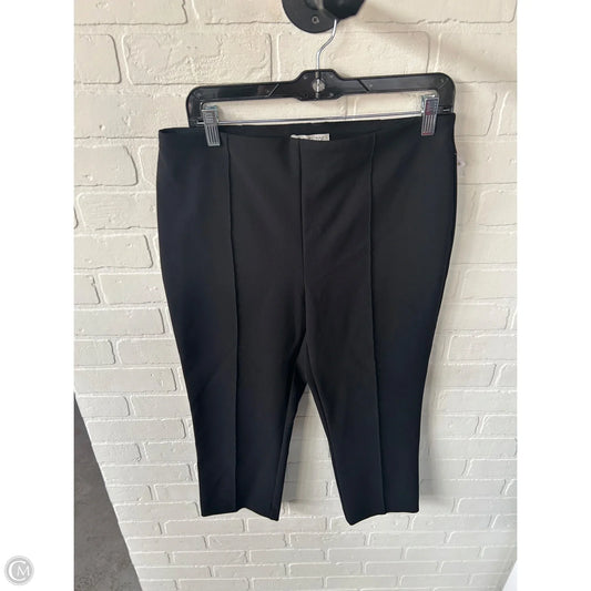 Pants Cropped By Rachel Zoe In Black, Size: 10