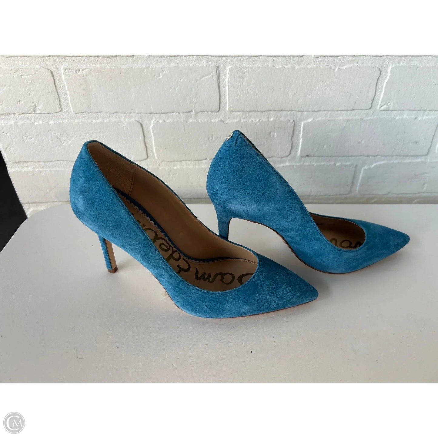 Shoes Heels Stiletto By Sam Edelman In Blue, Size: 6.5