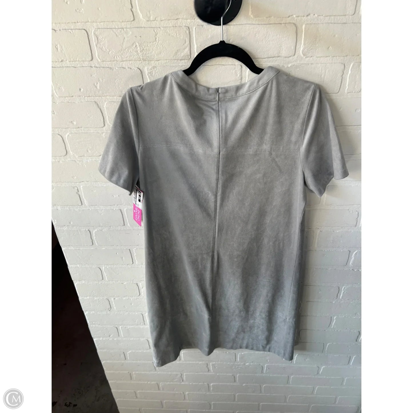 Dress Casual Short By Lila Rose In Grey, Size: M