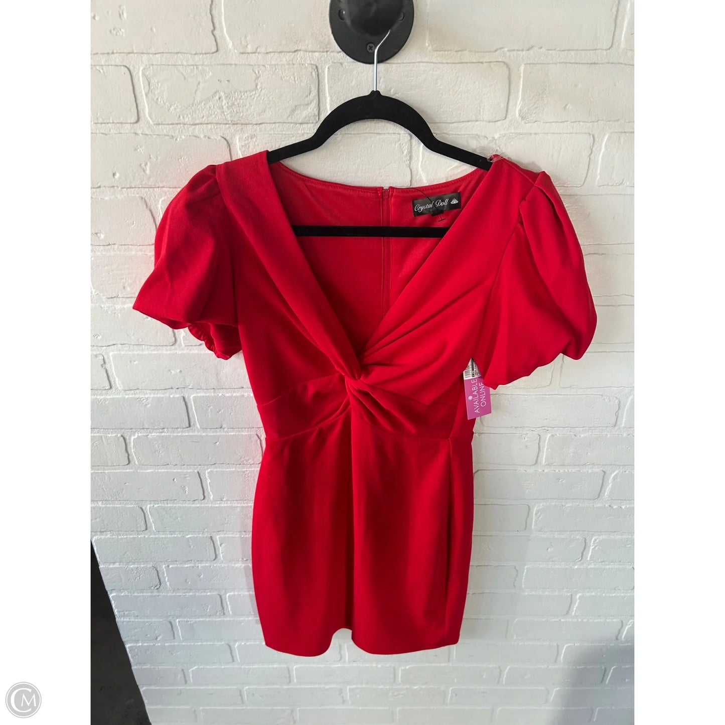 Dress Party Short By Cme In Red, Size: S