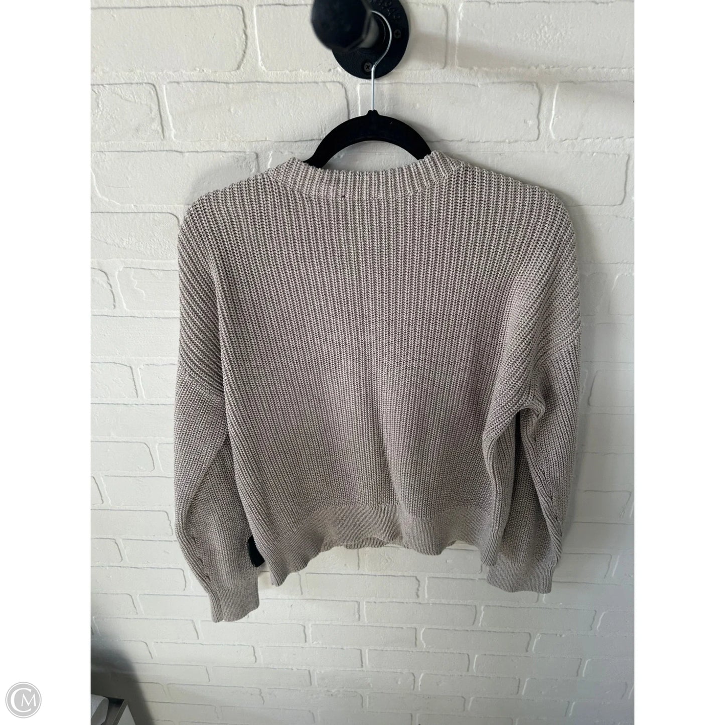 Sweater By Ann Taylor In Tan, Size: L