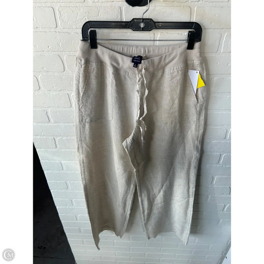 Pants Linen By Cmb In Tan, Size: 12