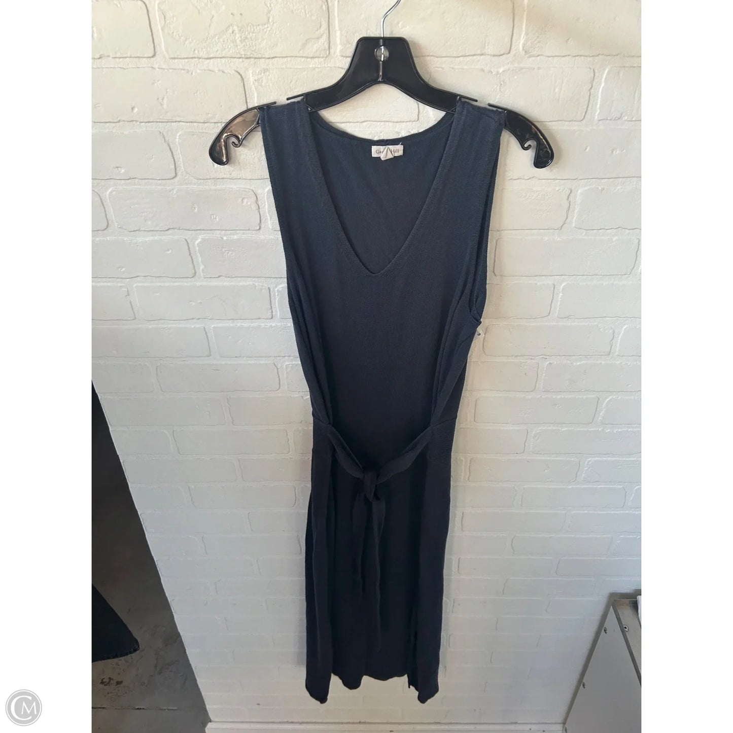 Dress Casual Midi By Garnet Hill In Blue, Size: M