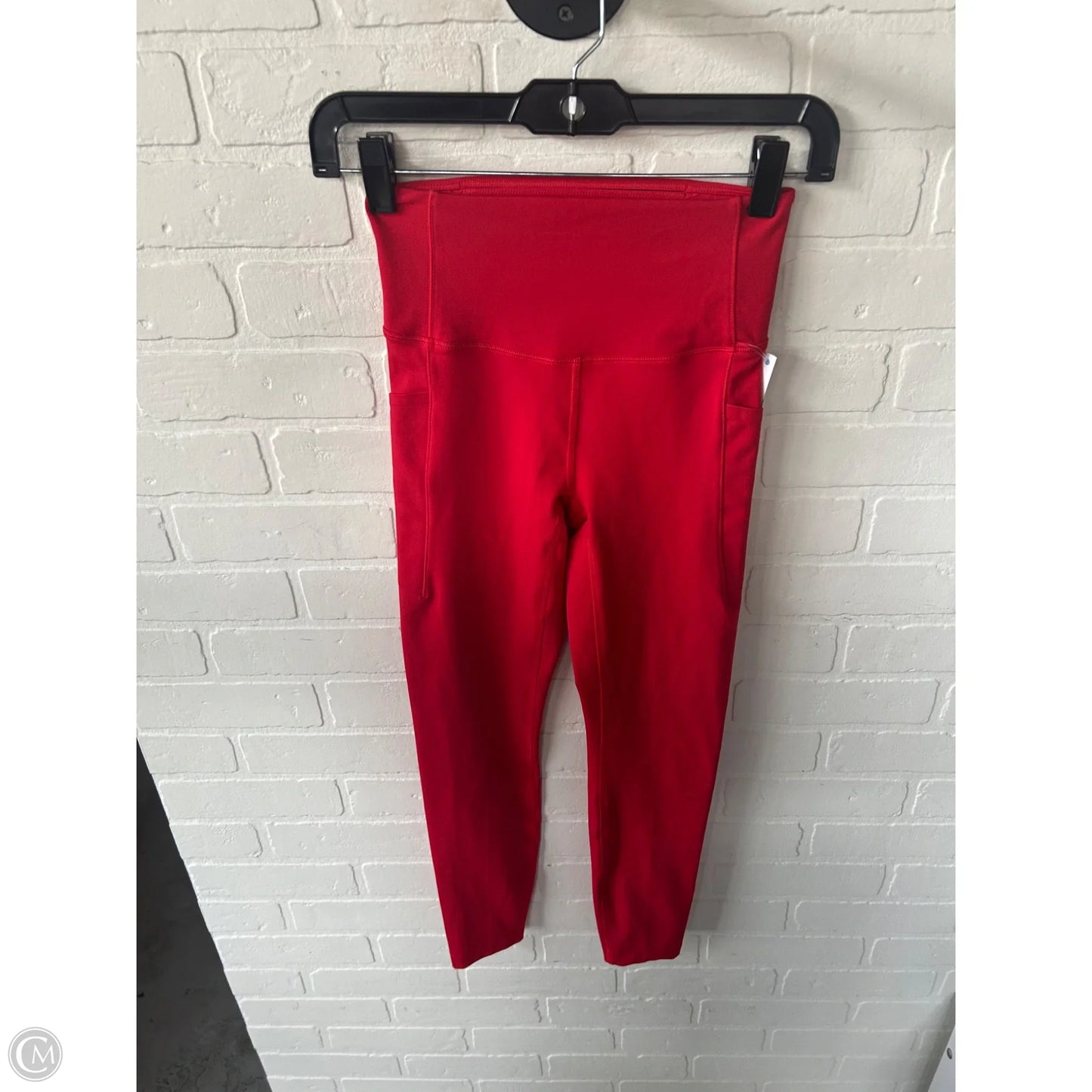 Athletic Leggings By All In Motion In Red, Size: 0