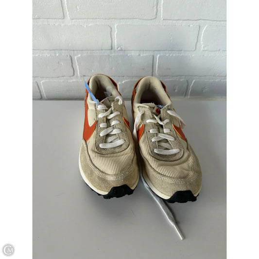 Shoes Athletic By Nike In Orange & Tan, Size: 7.5