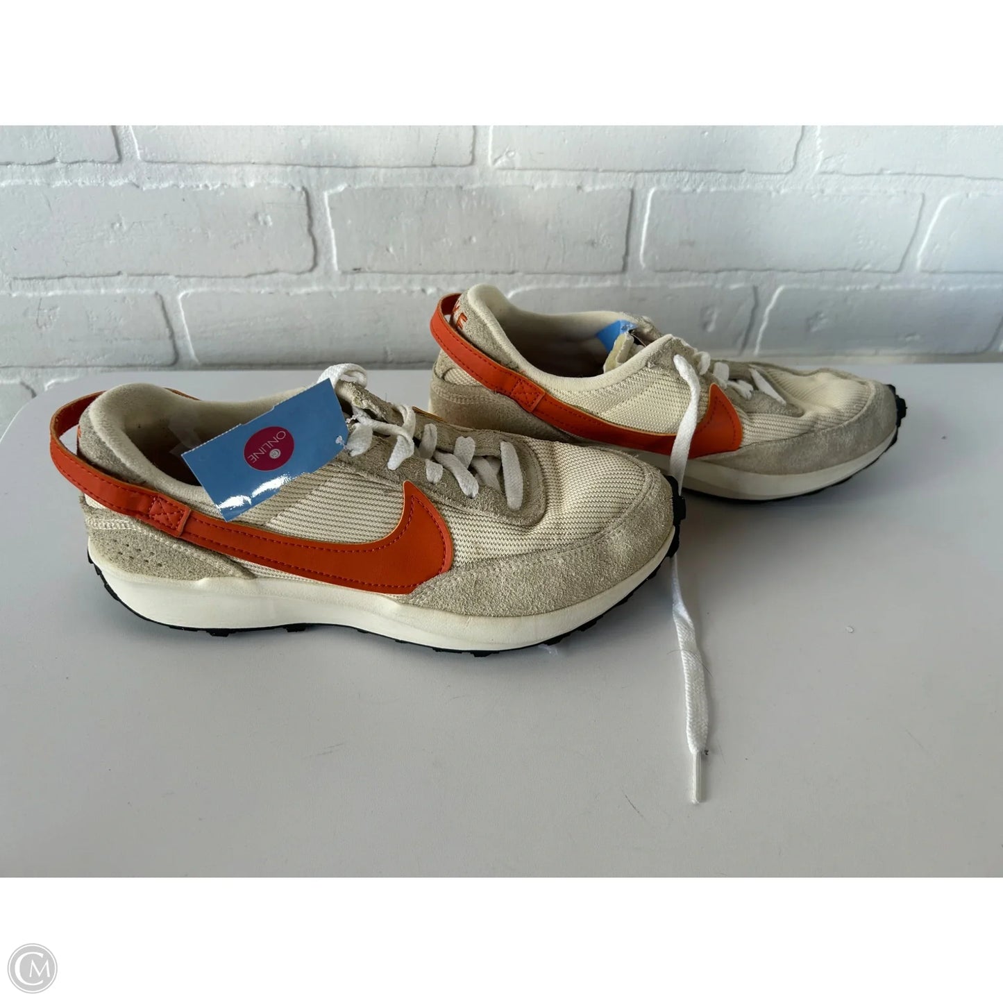 Shoes Athletic By Nike In Orange & Tan, Size: 7.5