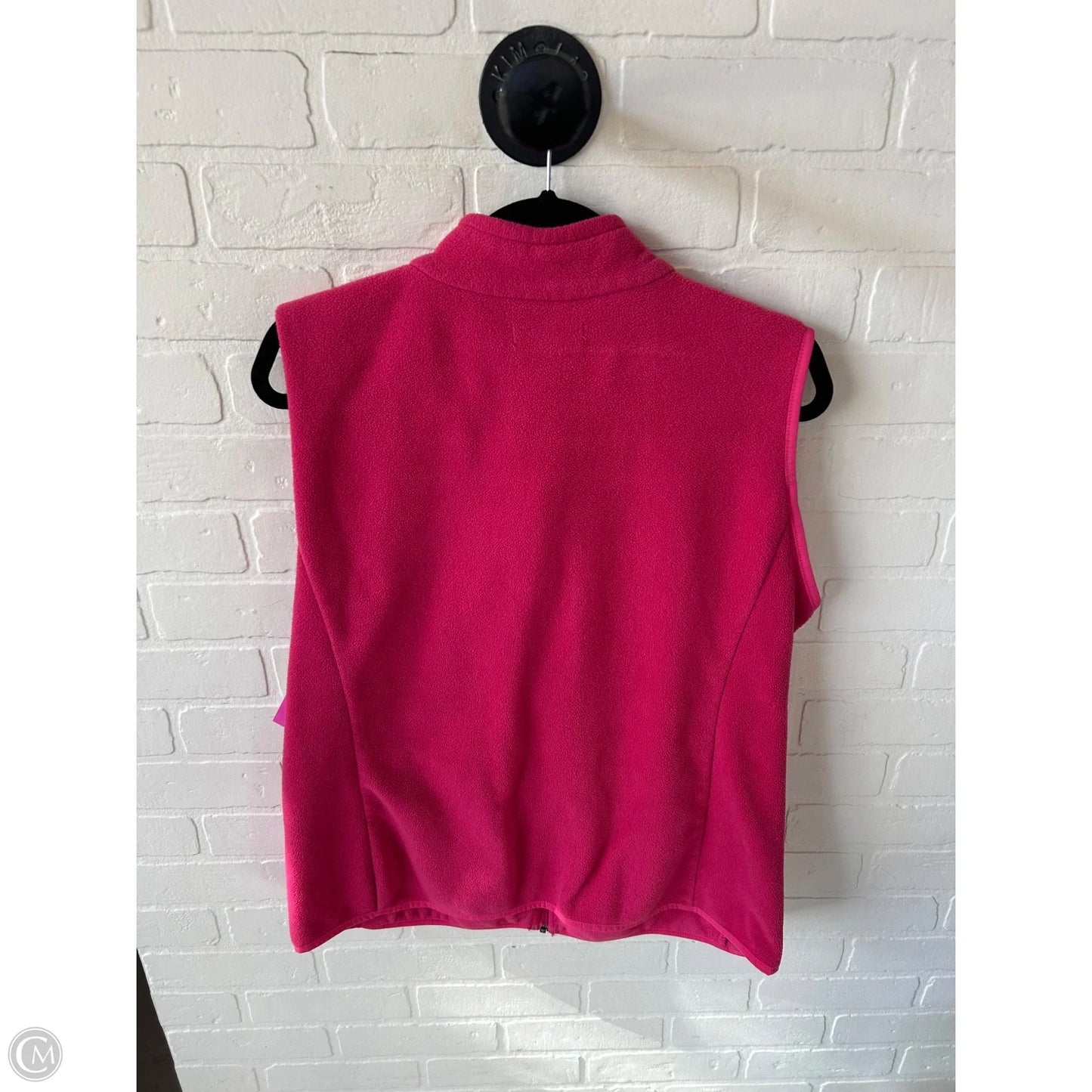 Vest Fleece By Cme In Pink, Size: Xl