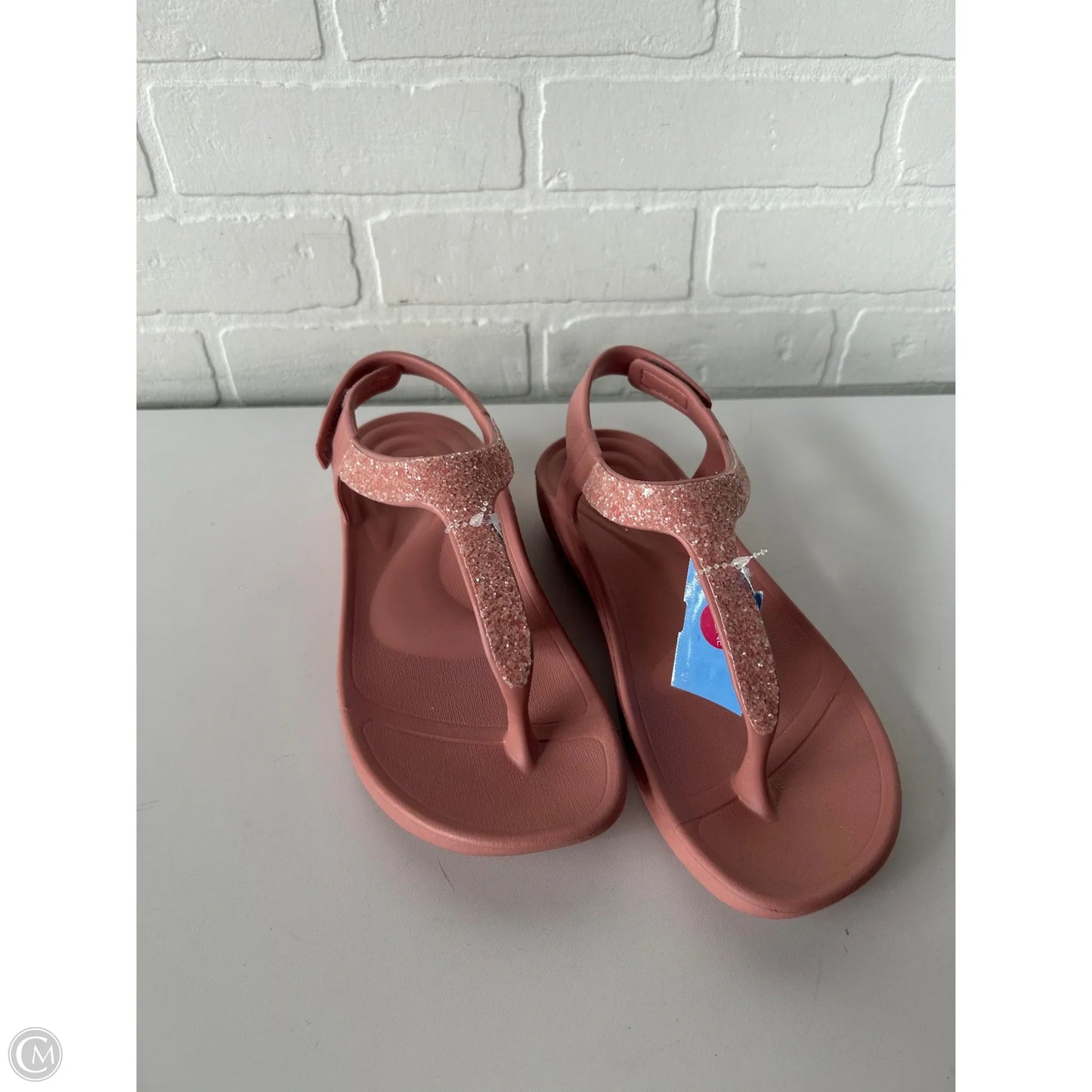 Sandals Flats By Clothes Mentor In Pink, Size: 8