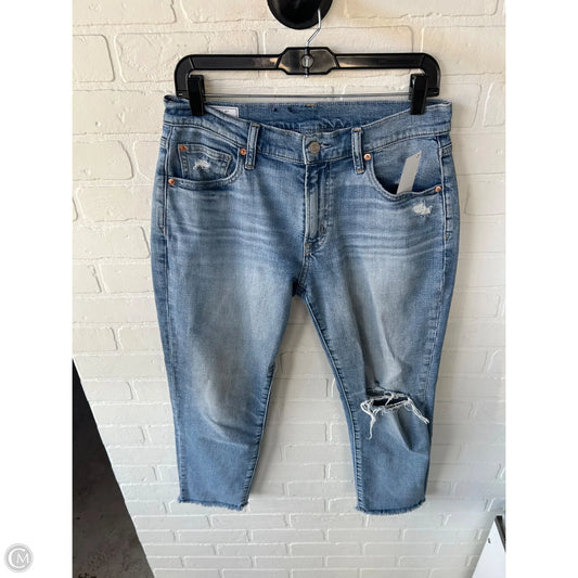 Jeans Boyfriend By Gap In Blue Denim, Size: 4