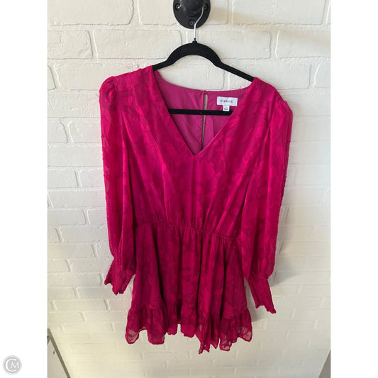 Dress Party Short By Evereve In Pink, Size: L