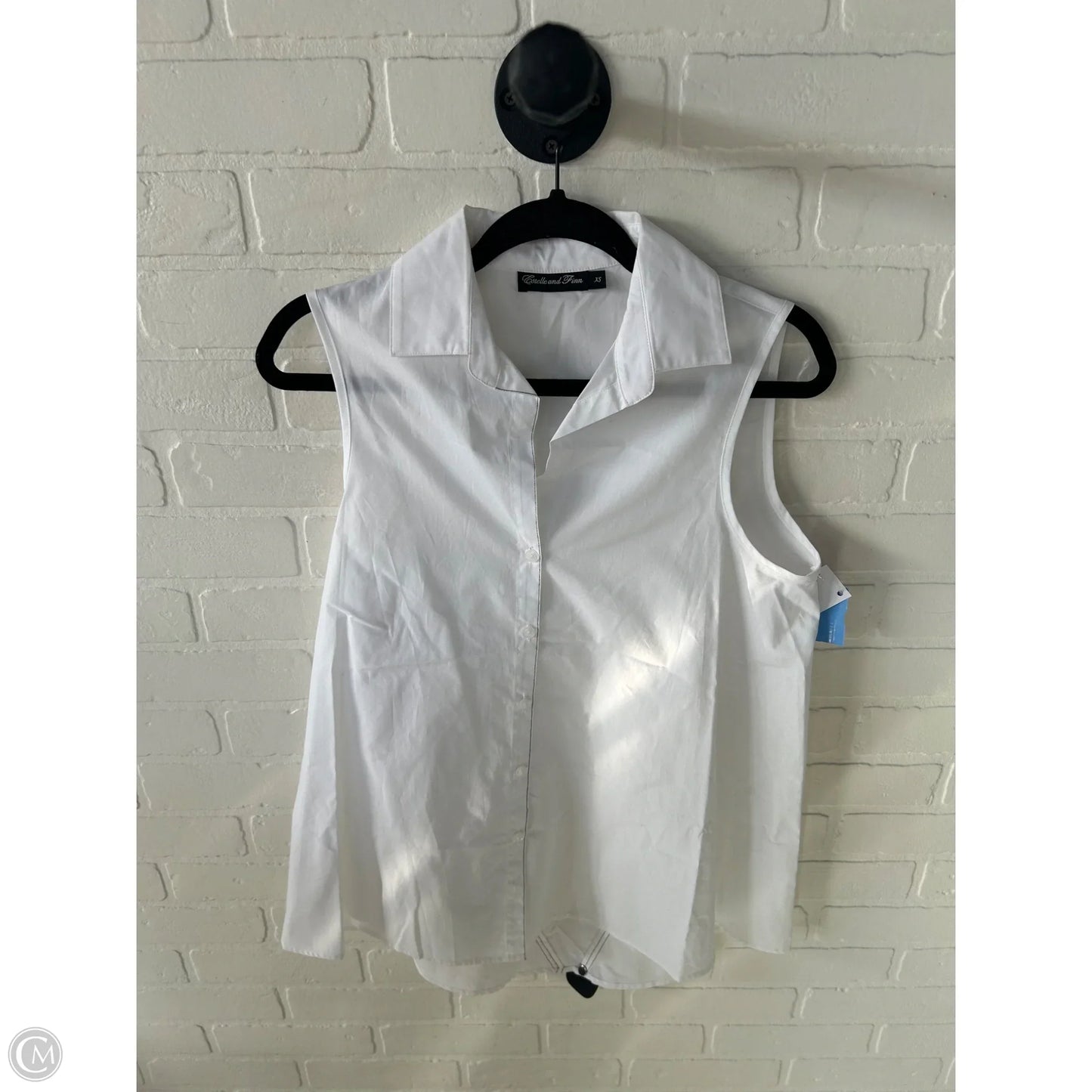 Top Sleeveless By Estelle & Finn In White, Size: Xs