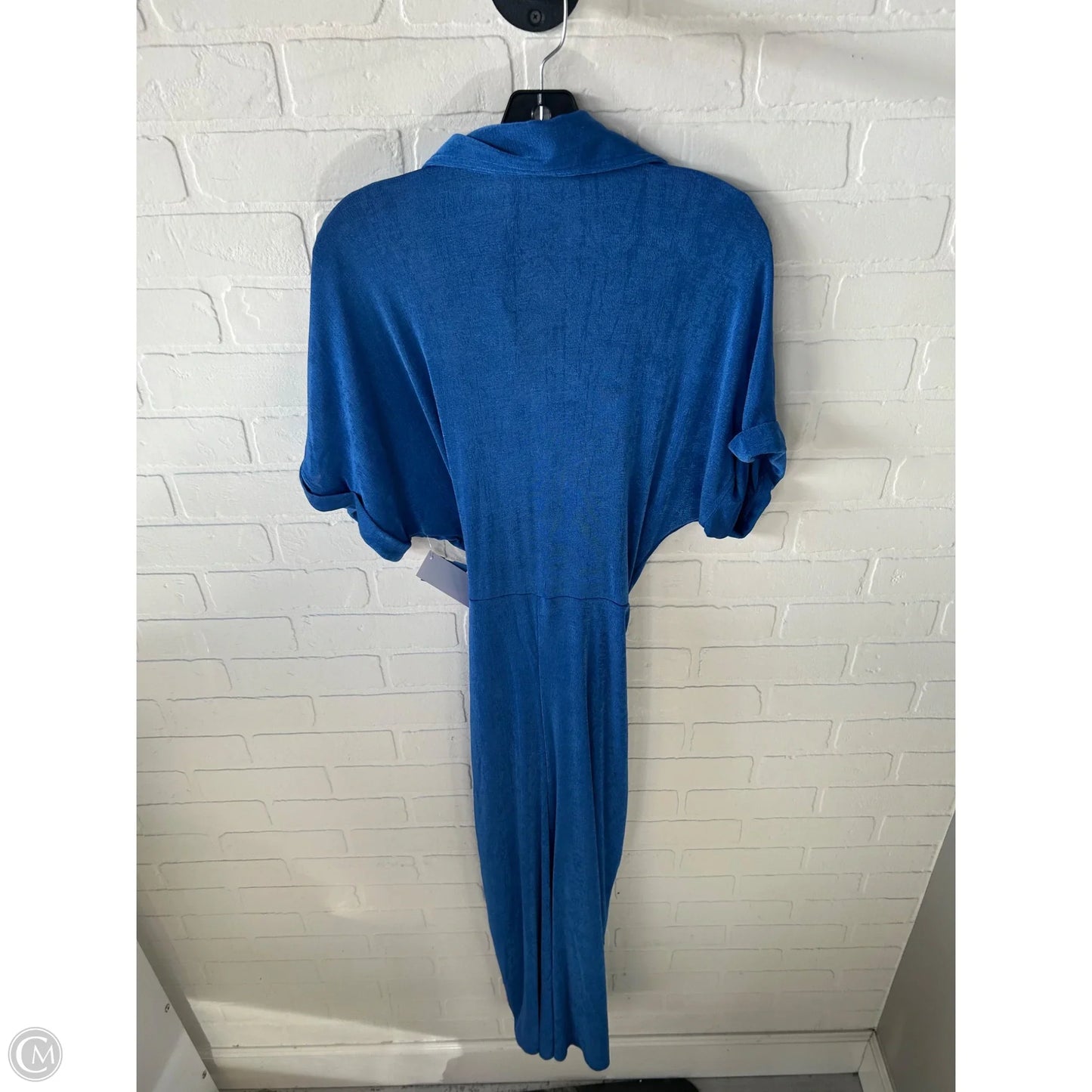 Dress Casual Midi By Fashion Nova In Blue, Size: L