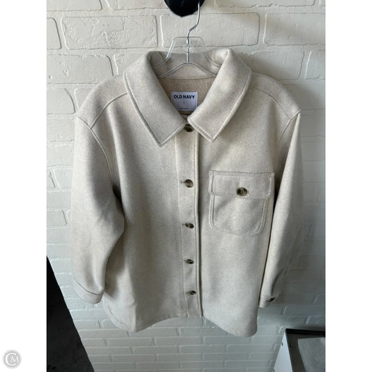 Coat Other By Old Navy In Cream, Size: L
