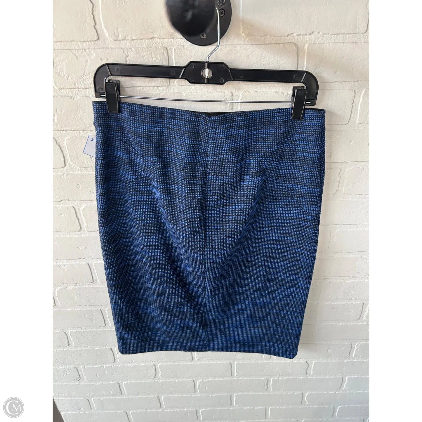 Skirt Mini & Short By Elle In Black & Blue, Size: 8