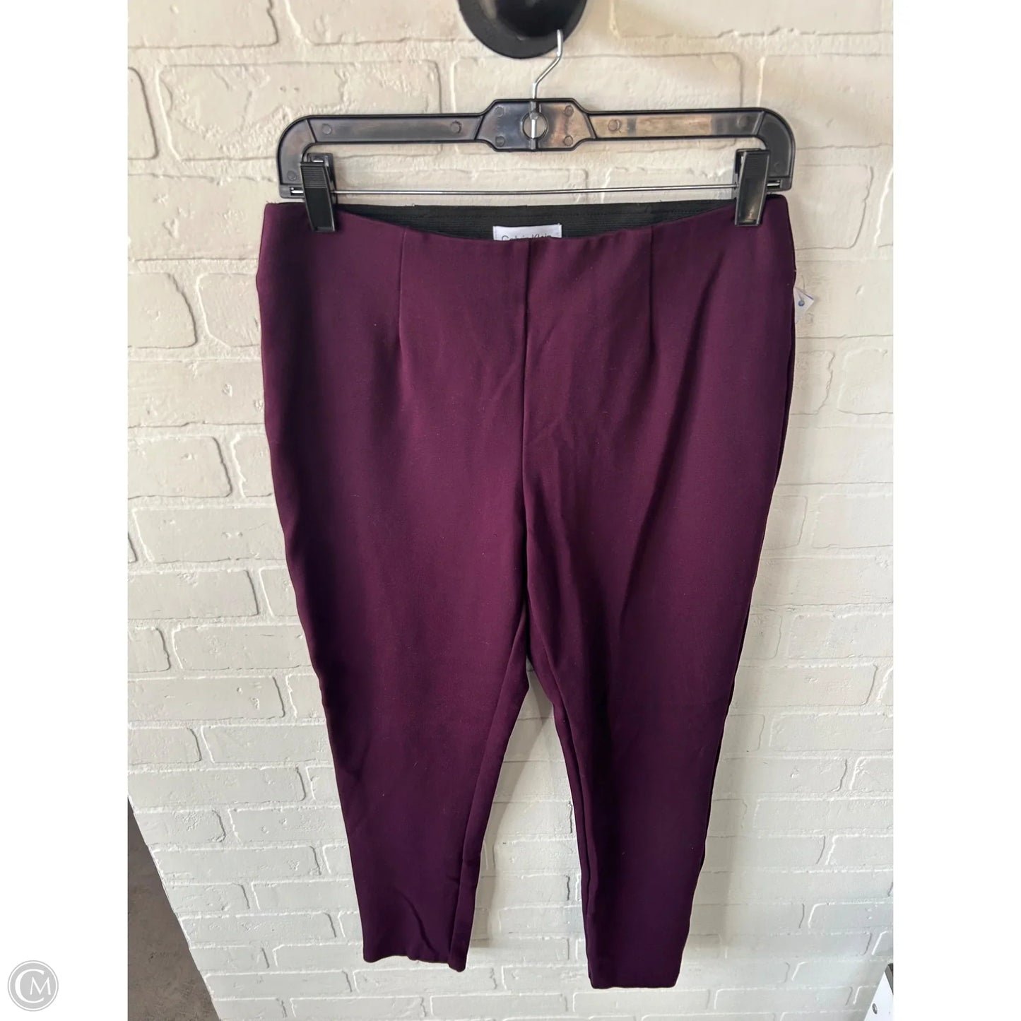 Pants Dress By Calvin Klein In Purple, Size: 10
