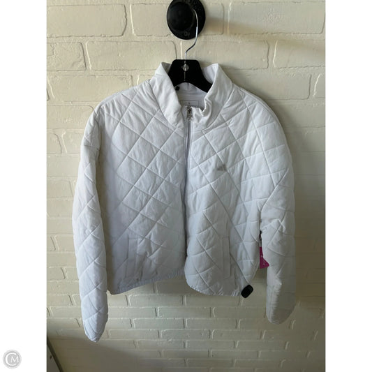 Jacket Puffer & Quilted By Adidas In White, Size: L