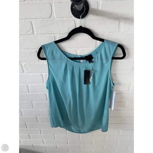 Top Sleeveless Basic By Worthington In Blue, Size: L