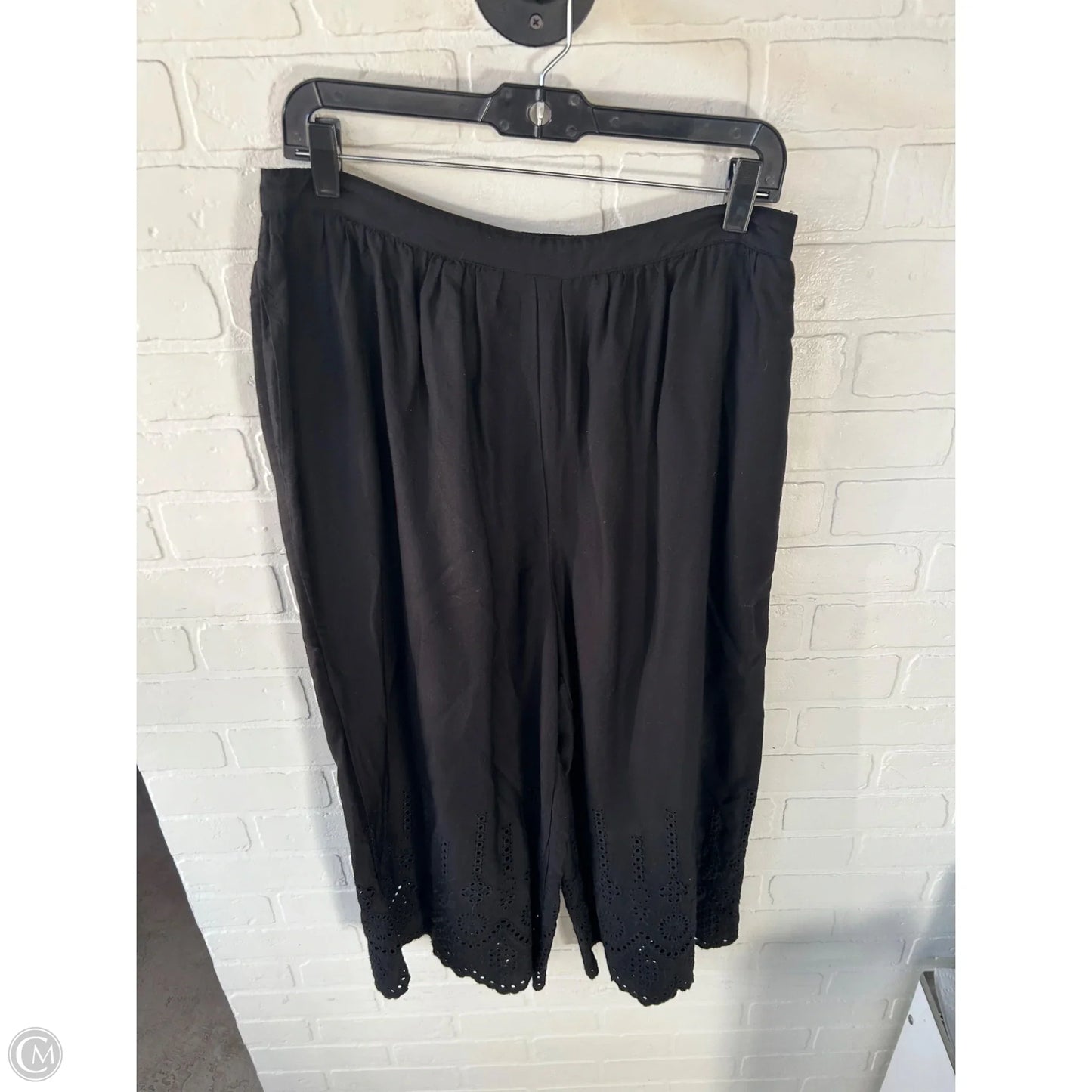 Pants Wide Leg By Anthropologie In Black, Size: 10