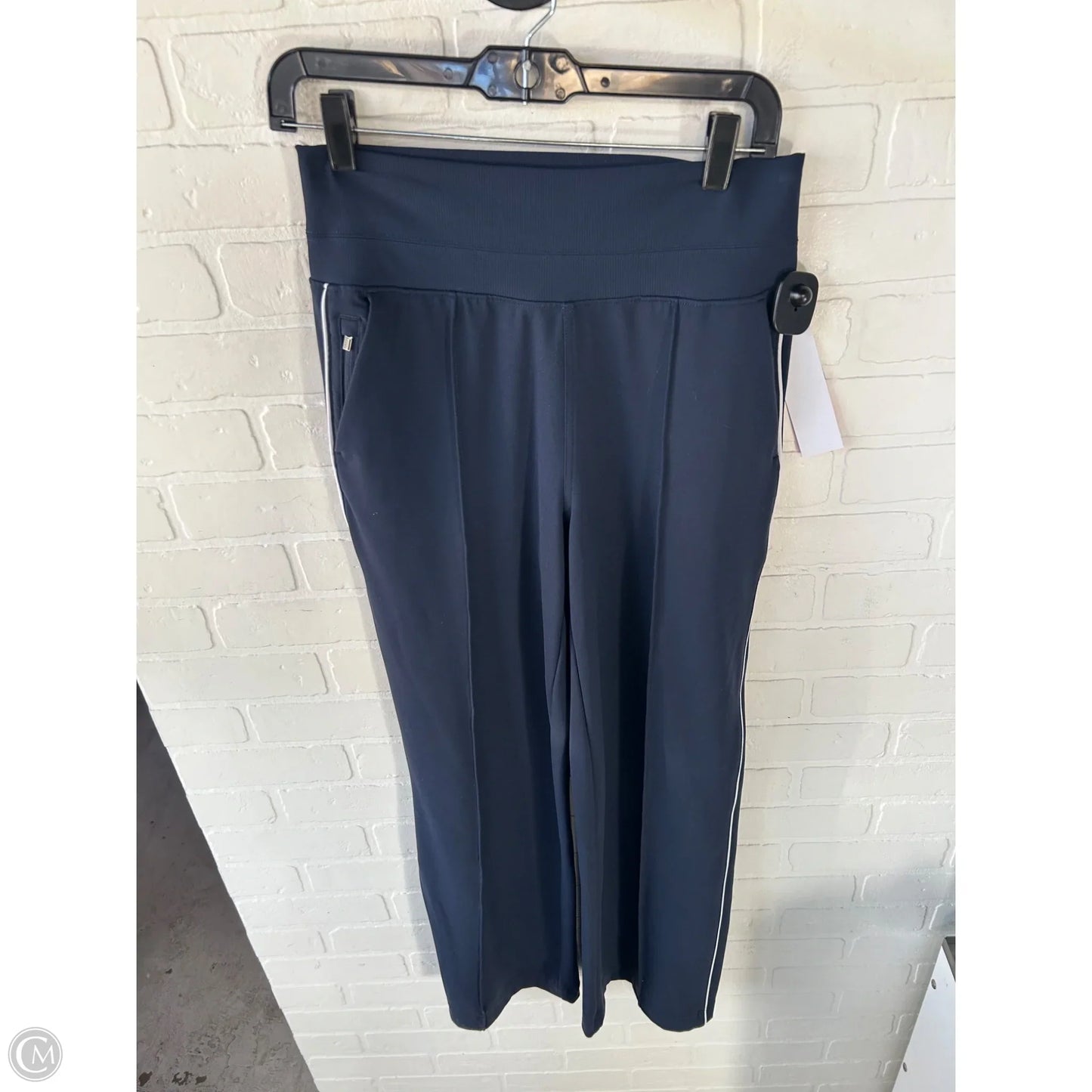 Athletic Pants By Athleta In Blue & White, Size: 4