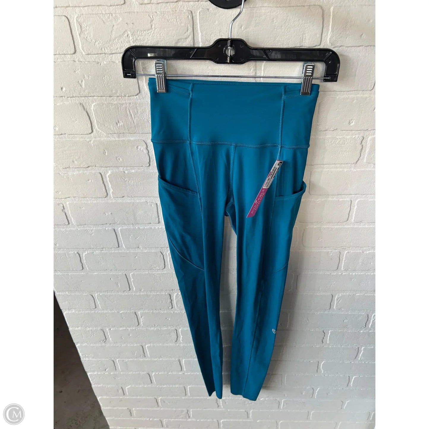 Athletic Leggings By Lululemon In Blue, Size: 2