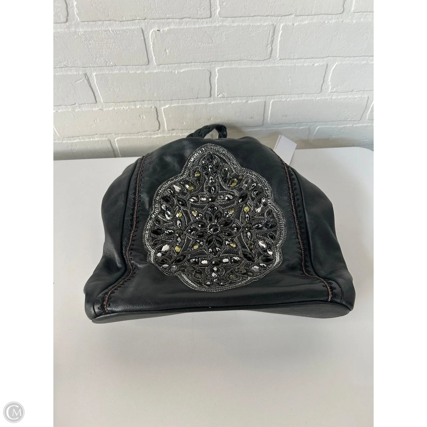 Handbag Leather By Brighton, Size: Medium