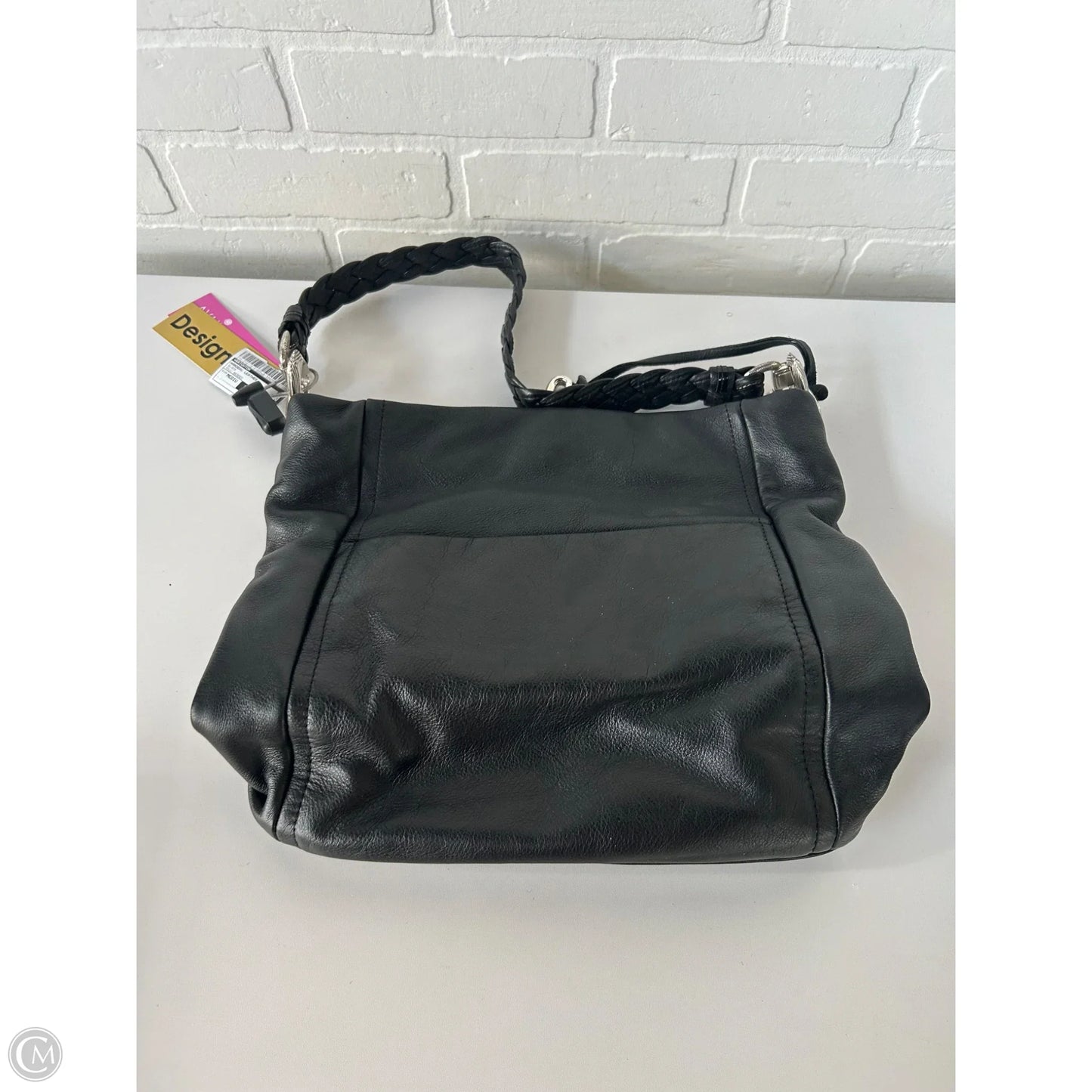 Handbag Leather By Brighton, Size: Medium