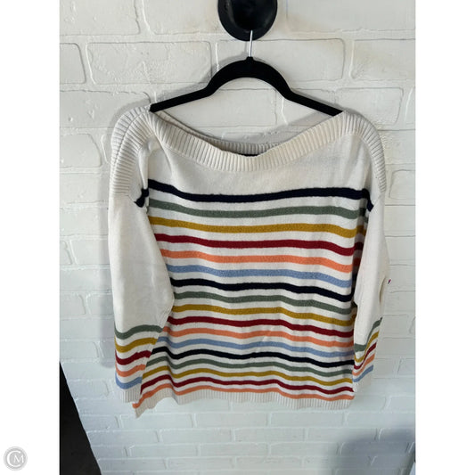 Sweater By Loft In Multi-colored, Size: L