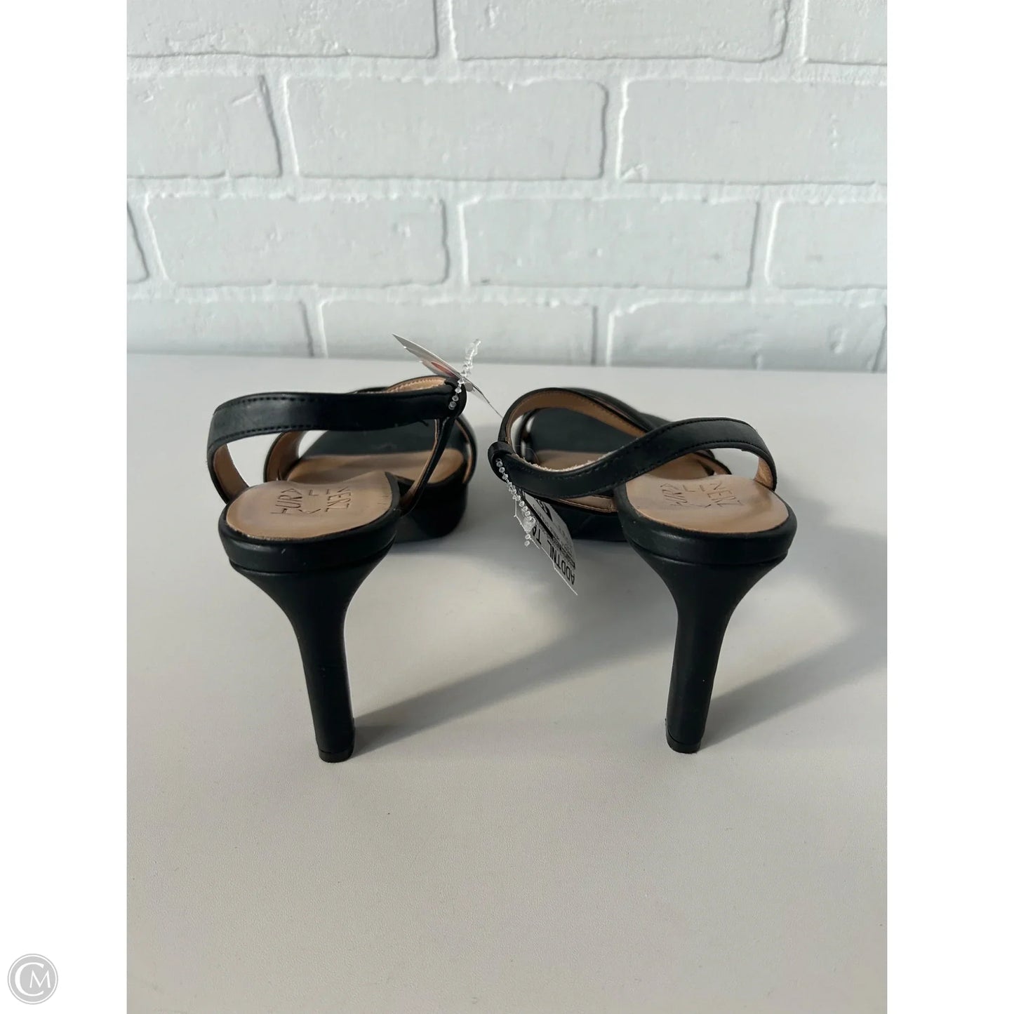 Sandals Heels Stiletto By Naturalizer In Black, Size: 6.5