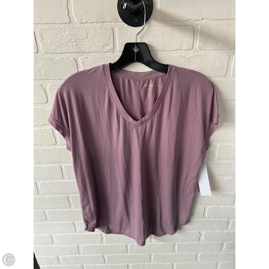 Athletic Top Short Sleeve By Mondetta In Pink, Size: S