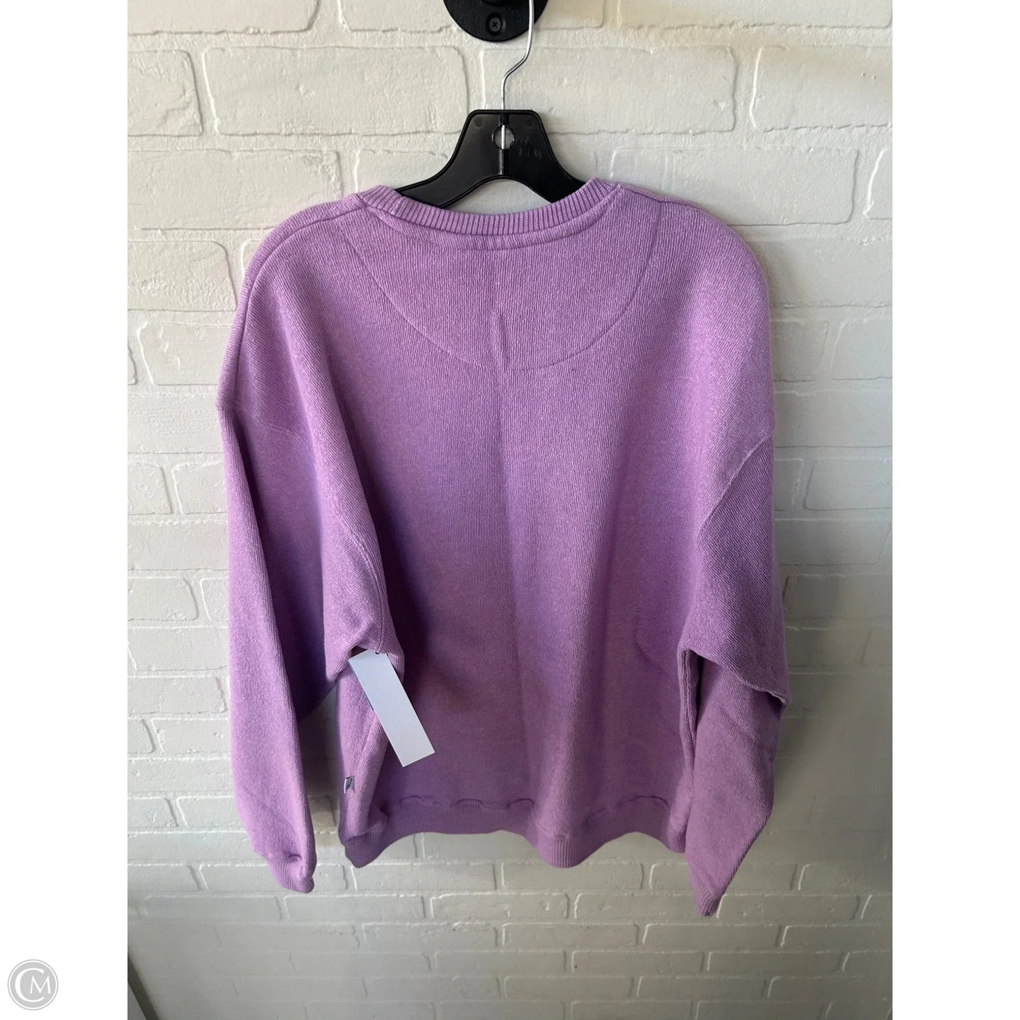 Sweatshirt Crewneck By Clothes Mentor In Purple, Size: Xl