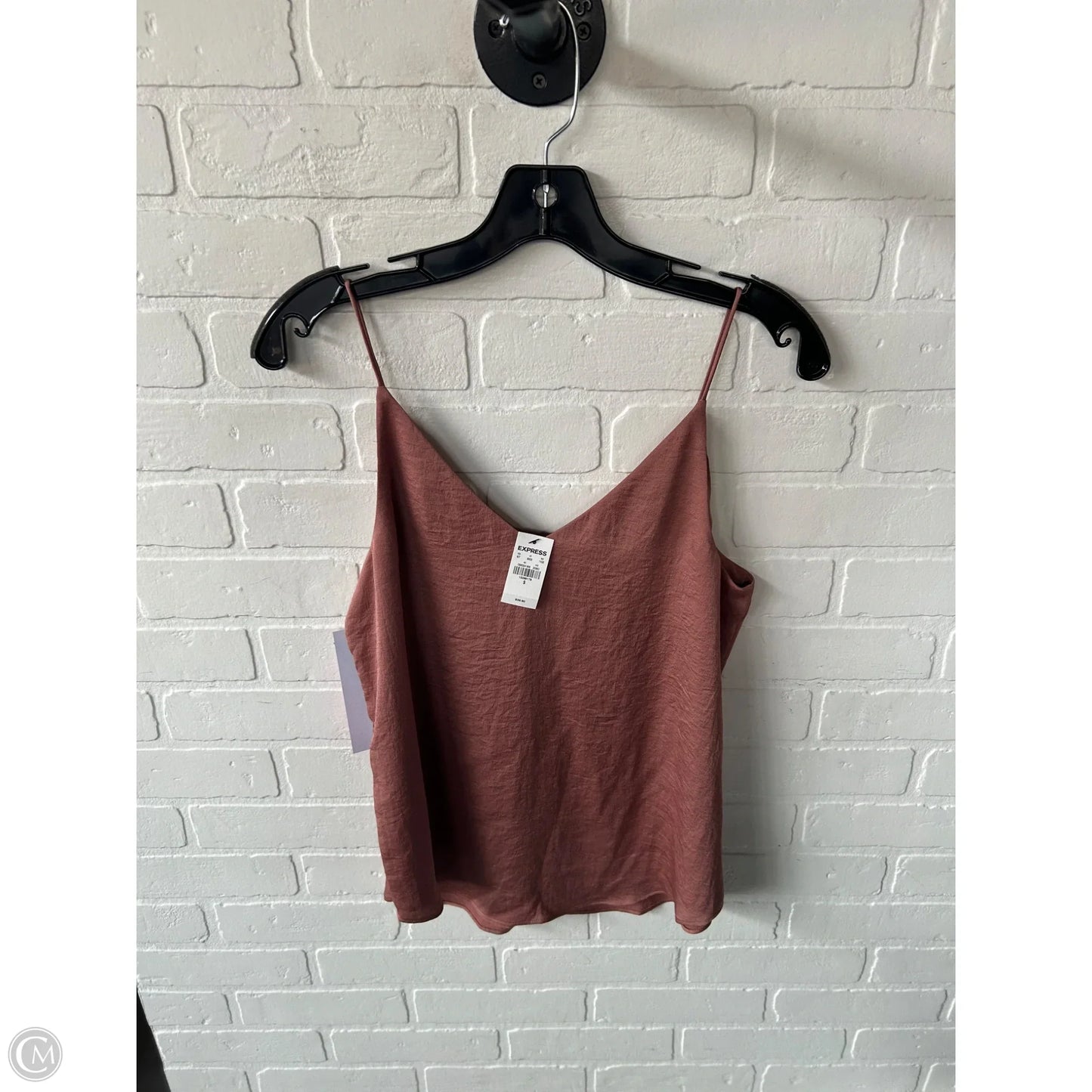 Top Sleeveless By Express In Bronze, Size: S