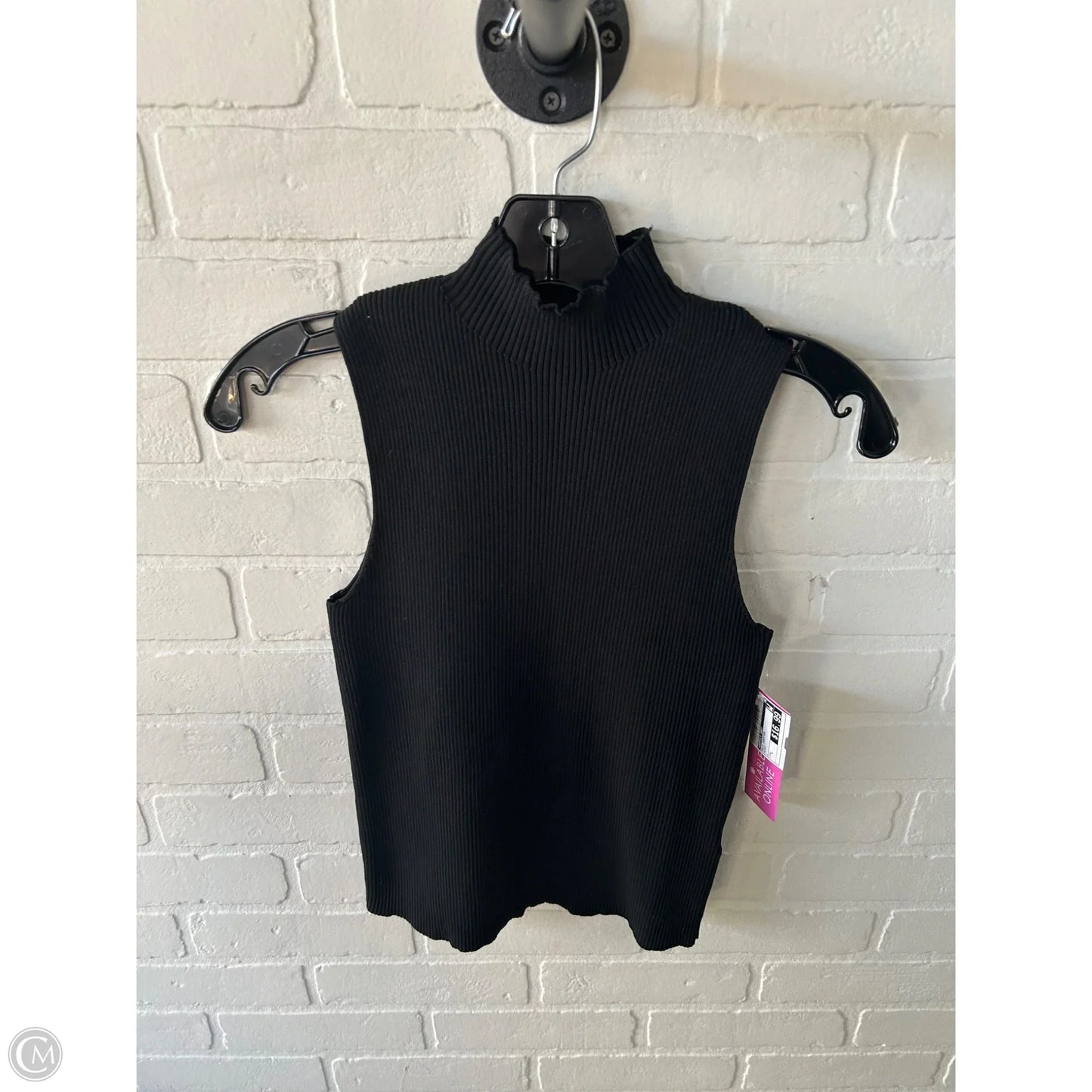 Vest Sweater By Happily Grey In Black, Size: L