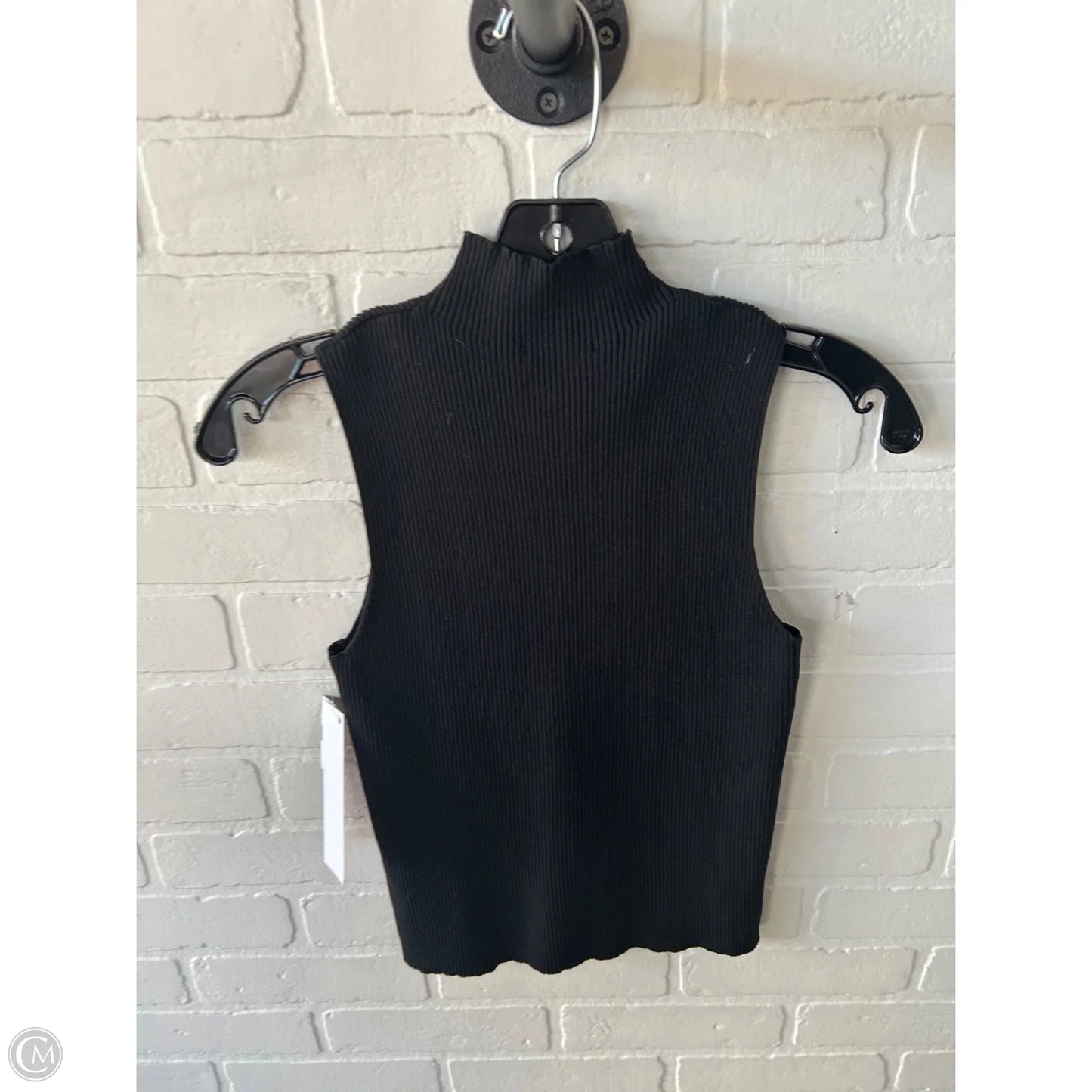 Vest Sweater By Happily Grey In Black, Size: L
