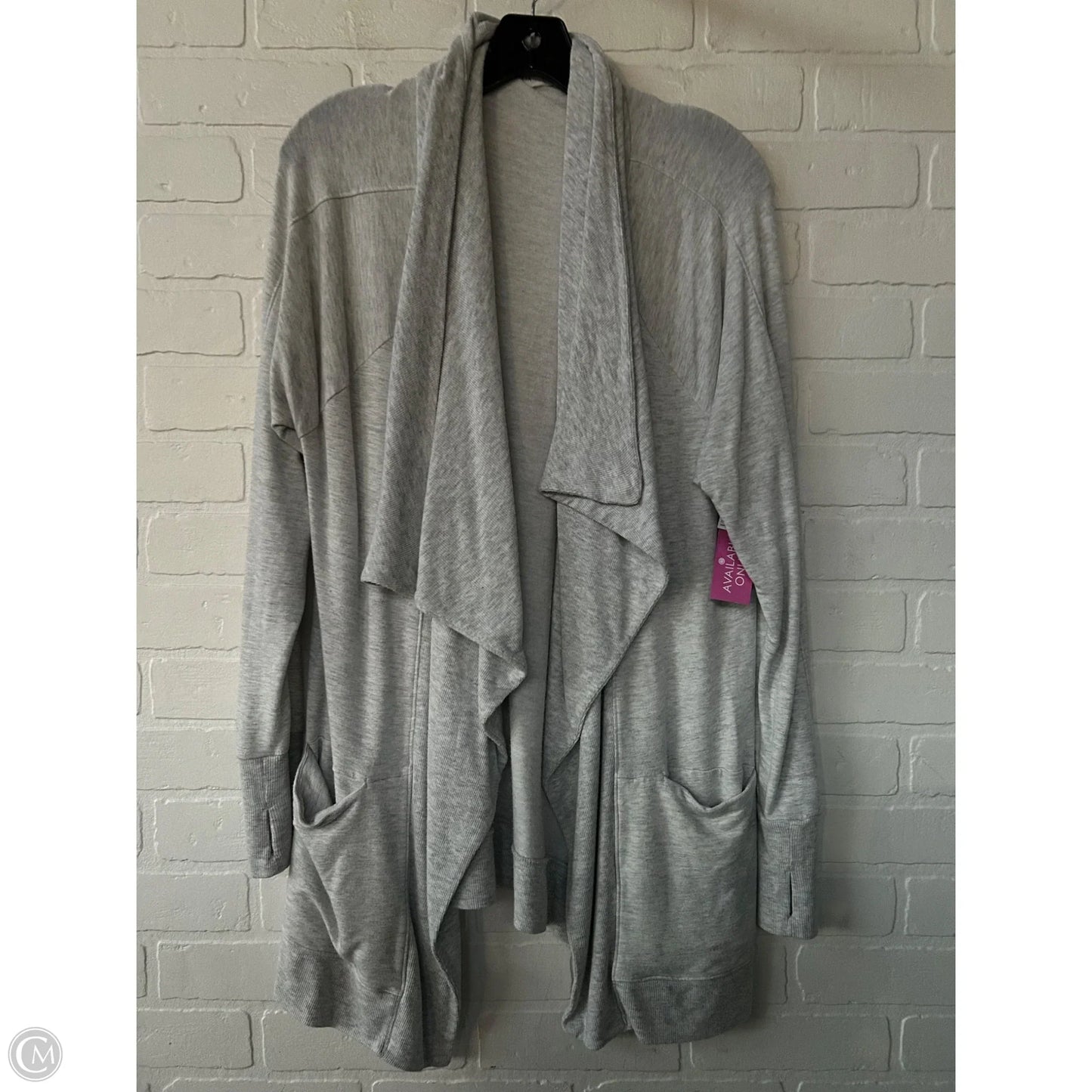 Cardigan By Athleta In Grey, Size: Xl